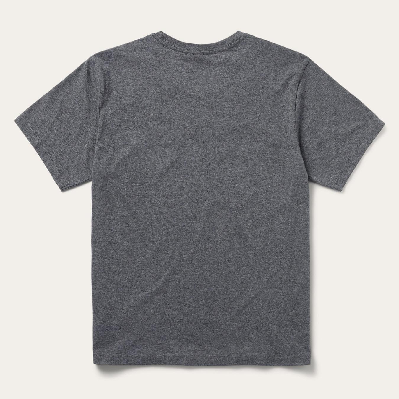 Men Tees Stetson Vintage Arrow Graphic Tee Grey