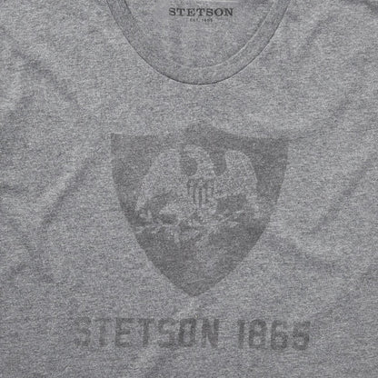 Men Tees Stetson Vintage Eagle Graphic Tee Grey