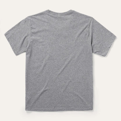 Men Tees Stetson Vintage Eagle Graphic Tee Grey