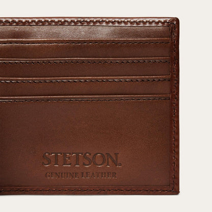 Men Wallets Stetson Tooled Bi-Fold Wallet Brown
