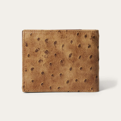 Men Wallets Stetson Tooled Embossed Croco Bi-Fold Wallet Brown / California Nut