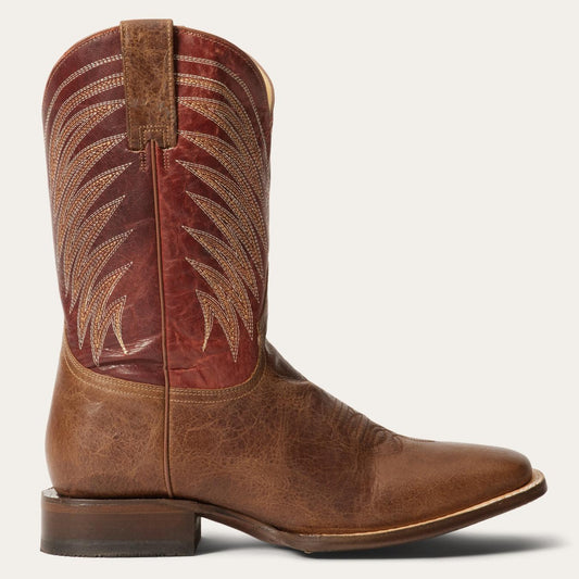 Men Western Stetson Brody Boots Brown