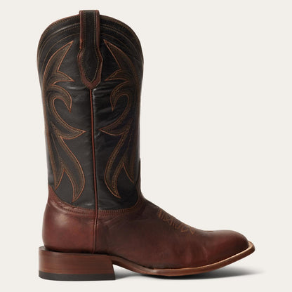 Men Western Stetson Cody Boots Brown