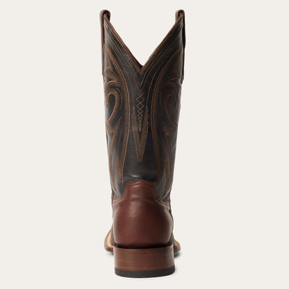 Men Western Stetson Cody Boots Brown