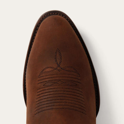 Men Western Stetson Crockett Boots Brown