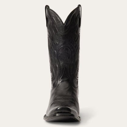 Men Western Stetson Garrett Boots Black