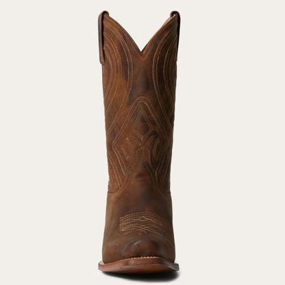 Men Western Stetson Mossman Boot Brown