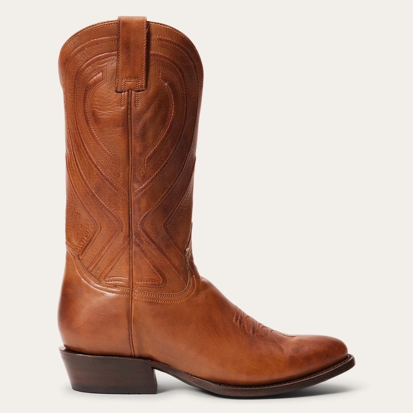 Men Western Stetson Mossman Brown