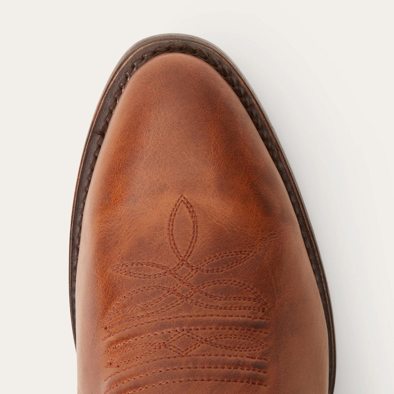 Men Western Stetson Mossman Brown