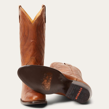Men Western Stetson Mossman Brown