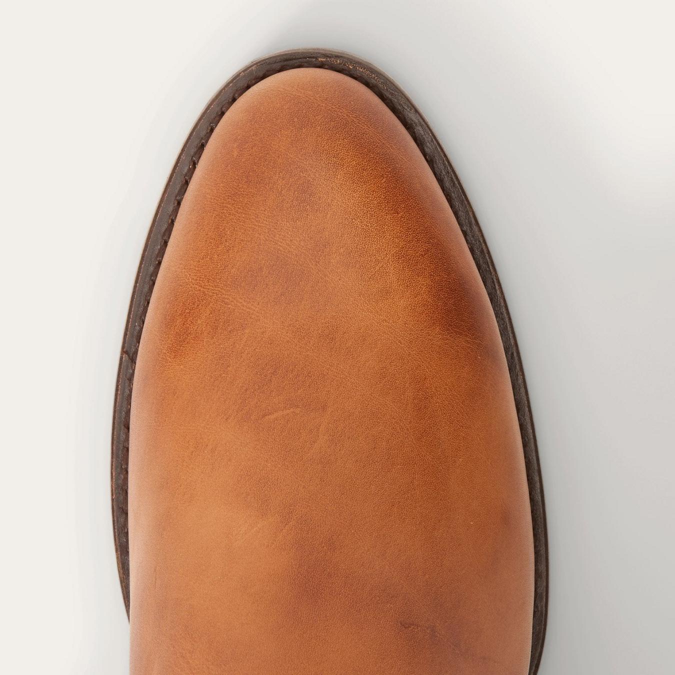Men Western Stetson Rancher Zip Roper Brown