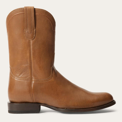Men Western Stetson Rancher Zip Roper Burnished Tan