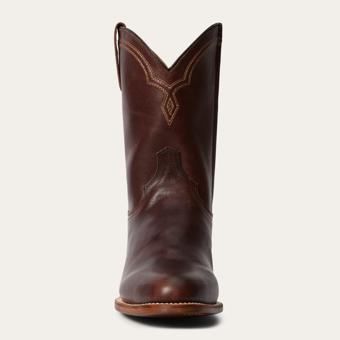 Men Western Stetson Rancher Zip Roper Oiled Oxblood