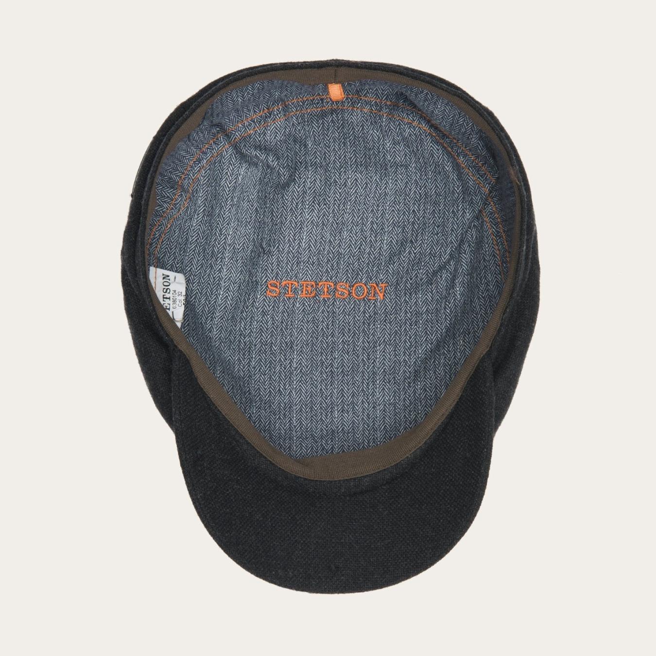 Men/Women Caps & Truckers Stetson Virgin Wool & Cashmere Driver Cap Grey