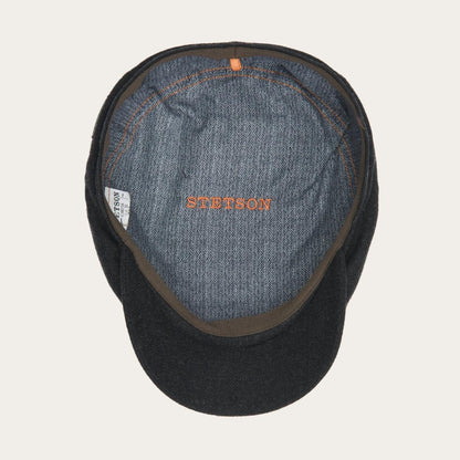 Men/Women Caps & Truckers Stetson Virgin Wool & Cashmere Driver Cap Grey