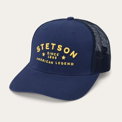 Men/Women Caps & Truckers Stetson American Legend Trucker Cap Navy