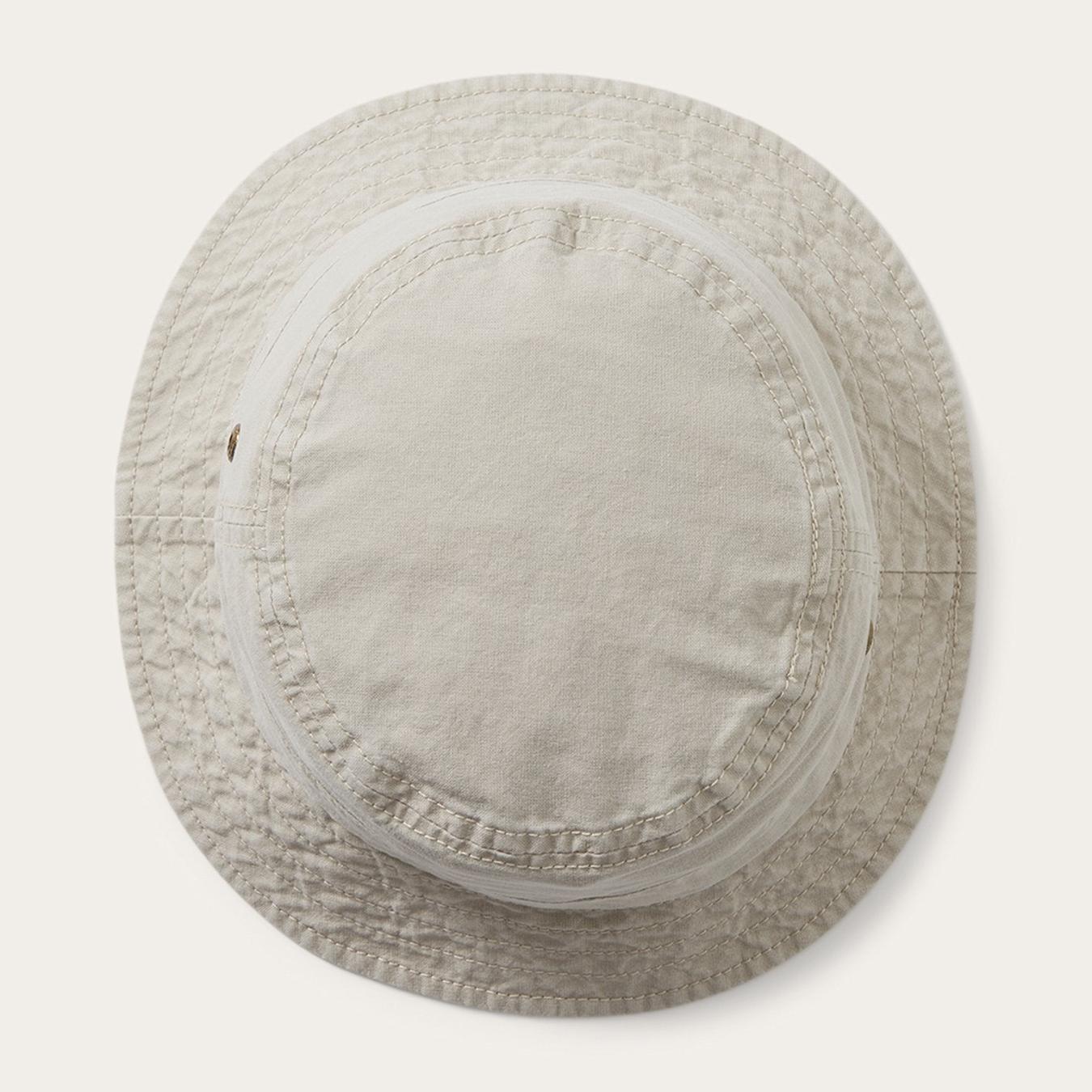 Men/Women Caps & Truckers Stetson Bucket Delave Organic Cotton Off White