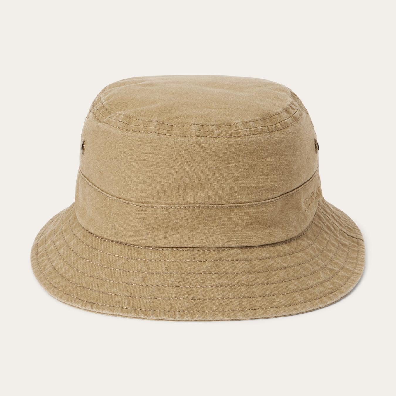 Men/Women Caps & Truckers Stetson Bucket Delave Organic Cotton Olive