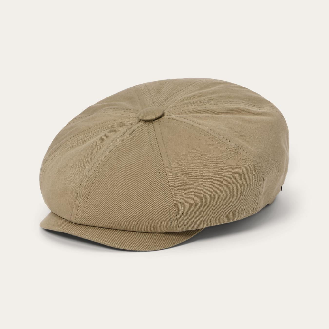 Men/Women Caps & Truckers Stetson Cotton Hatteras Khaki