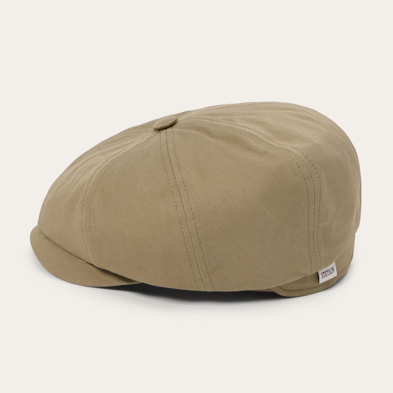 Men/Women Caps & Truckers Stetson Cotton Hatteras Khaki