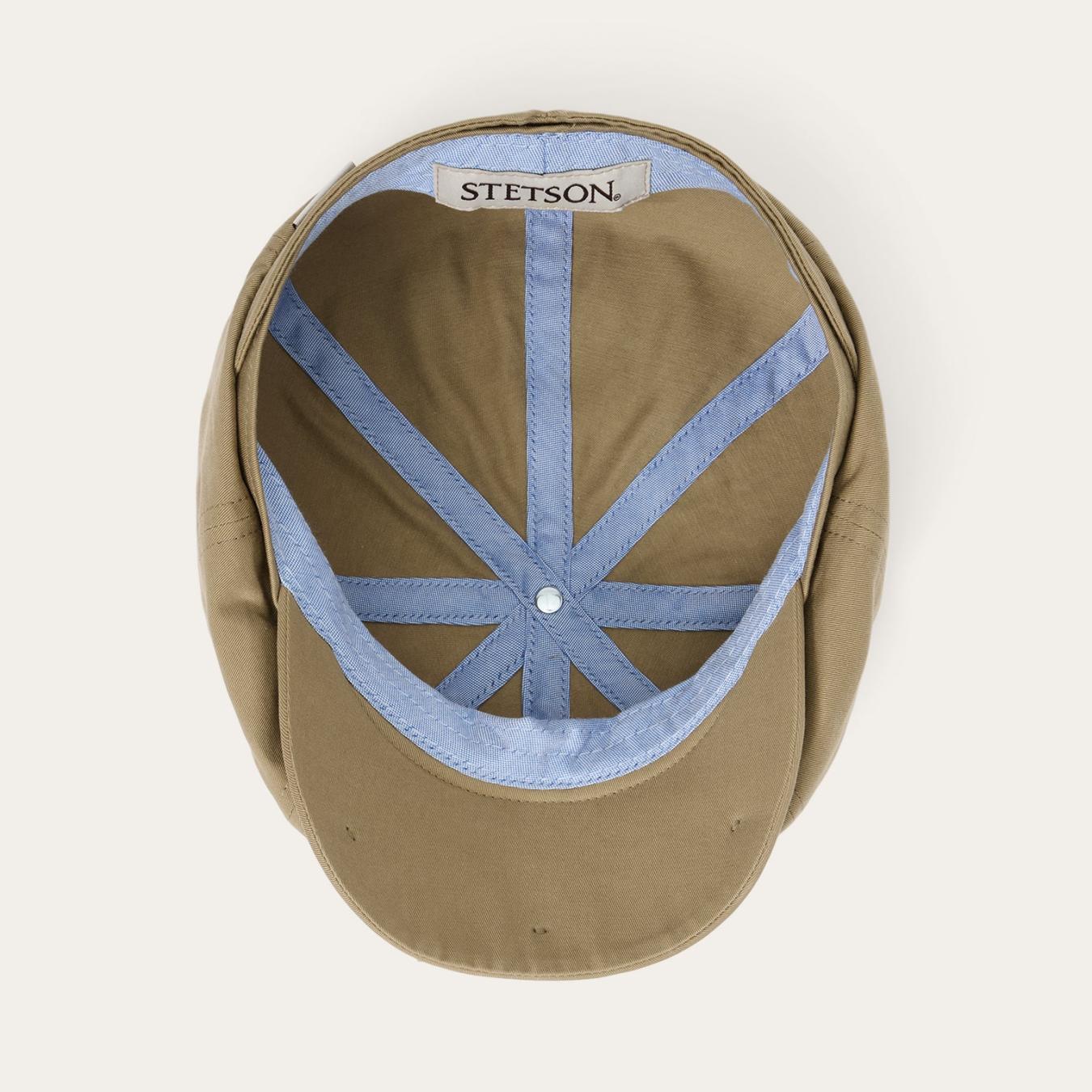Men/Women Caps & Truckers Stetson Cotton Hatteras Khaki
