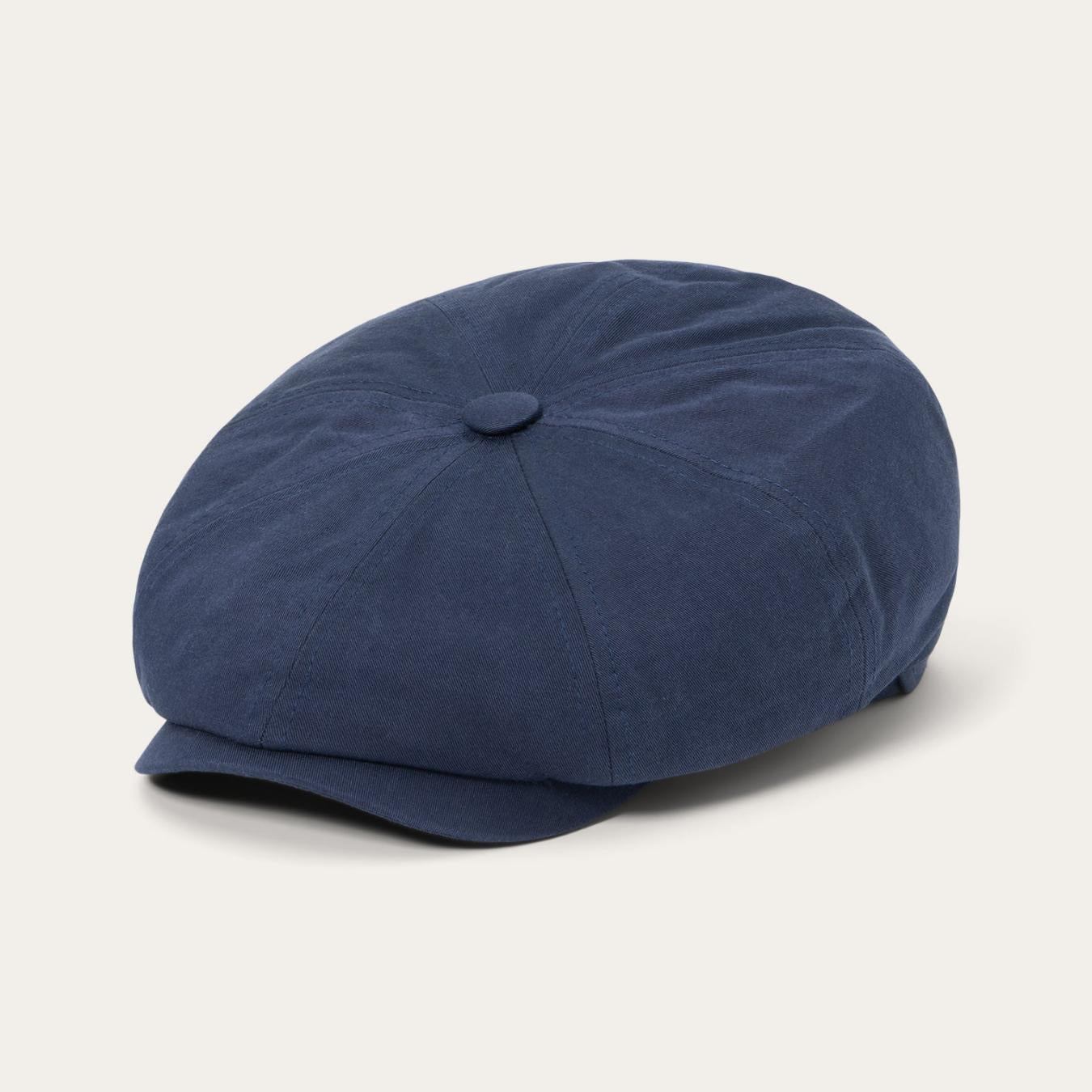Men/Women Caps & Truckers Stetson Cotton Hatteras Navy