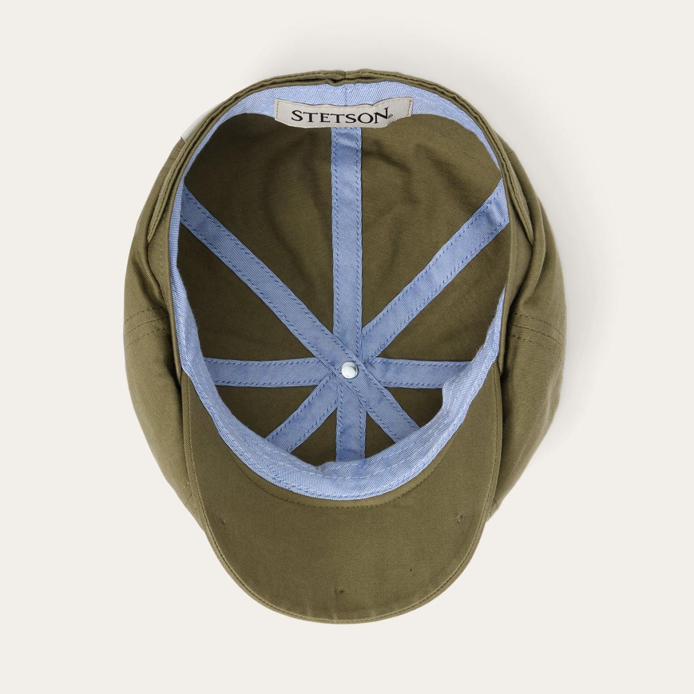Men/Women Caps & Truckers Stetson Cotton Hatteras Olive
