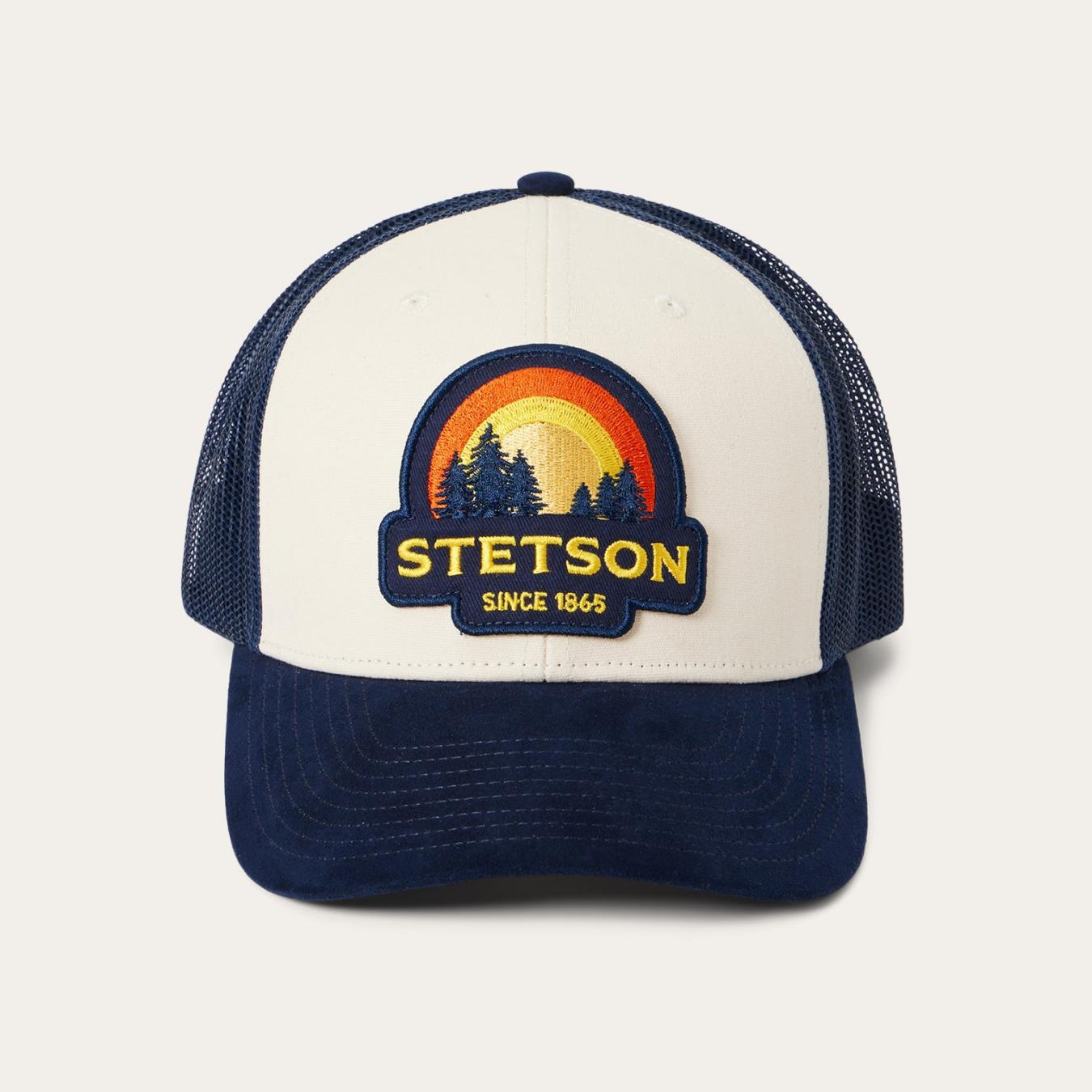 Men/Women Caps & Truckers Stetson Cream Sunset Trucker Cap Cream