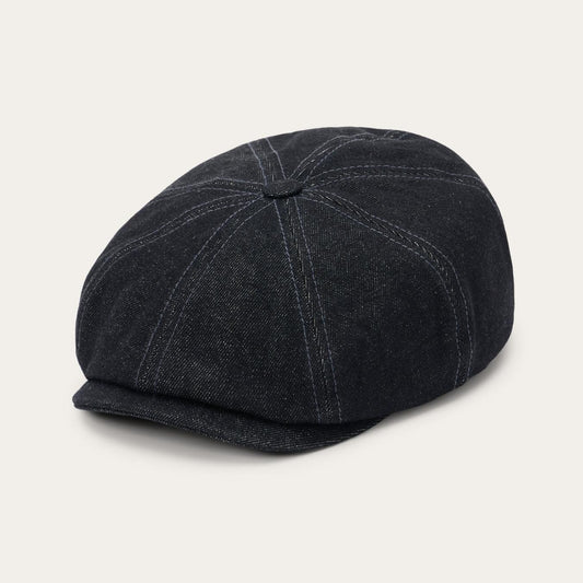 Men/Women Caps & Truckers Stetson Denim Hatteras Cap Black Denim