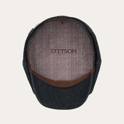 Men/Women Caps & Truckers Stetson Denim Hatteras Cap Black Denim