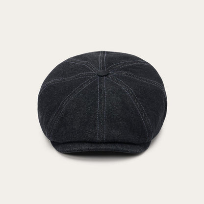 Men/Women Caps & Truckers Stetson Denim Hatteras Cap Black Denim