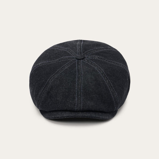 Men/Women Caps & Truckers Stetson Denim Hatteras Cap Black Denim