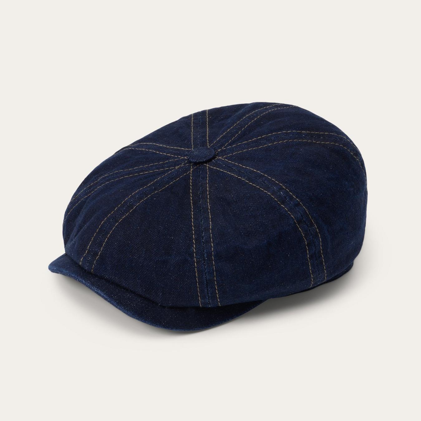 Men/Women Caps & Truckers Stetson Denim Hatteras Cap Denim