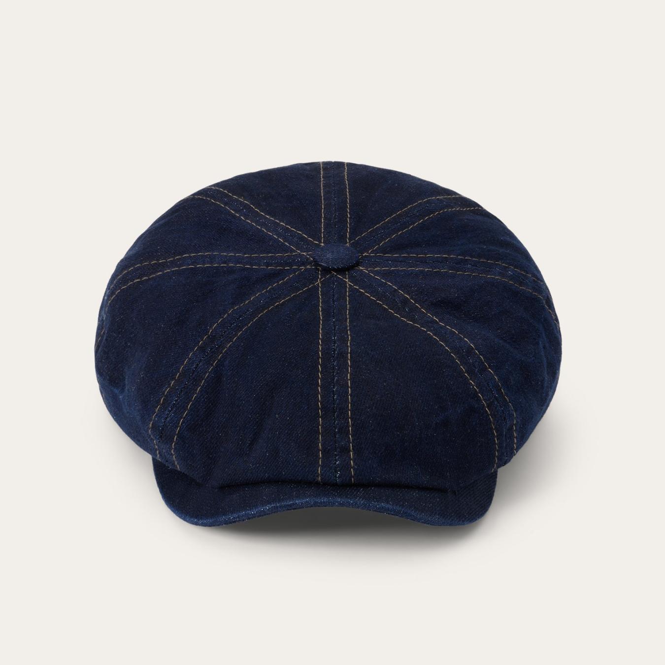 Men/Women Caps & Truckers Stetson Denim Hatteras Cap Denim