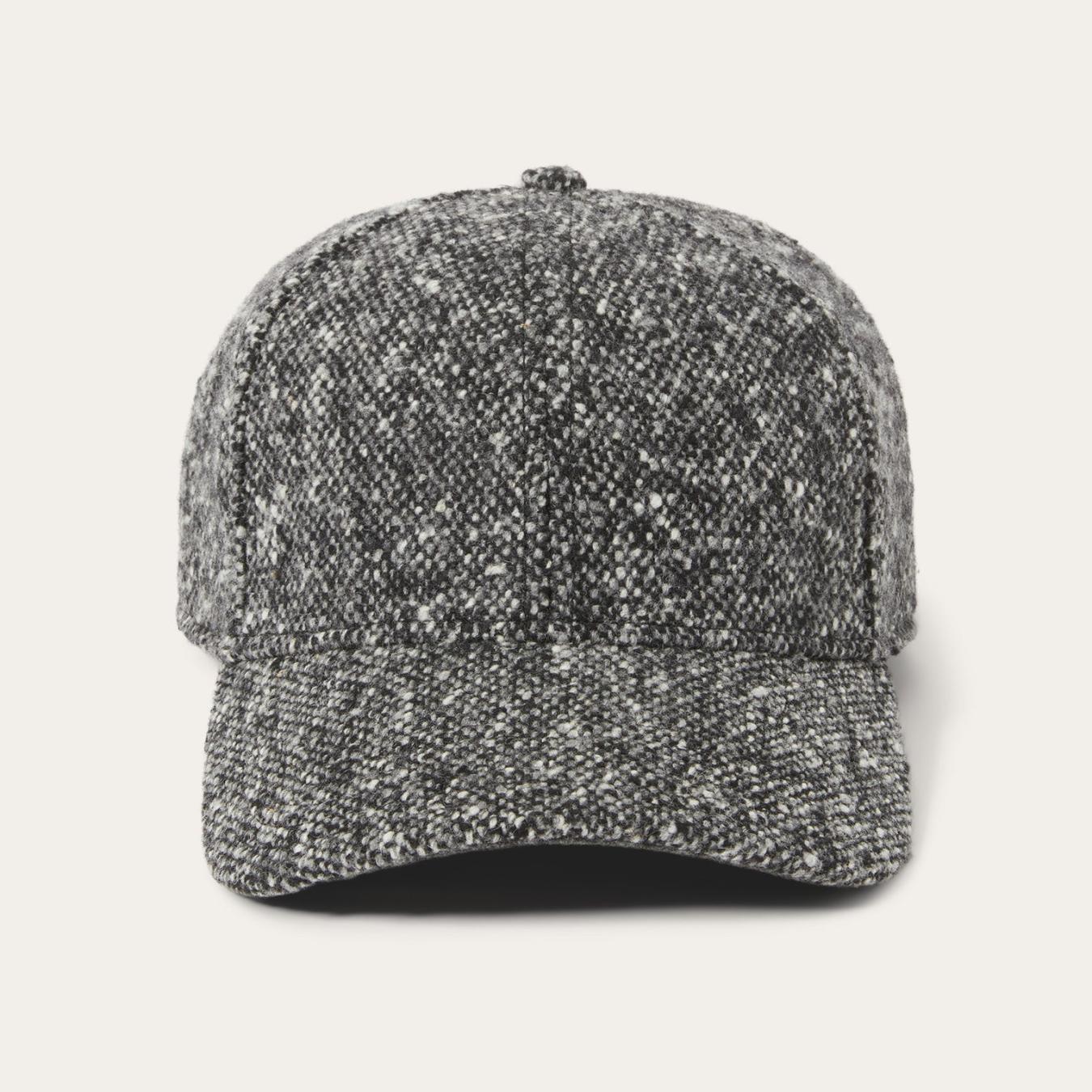 Men/Women Caps & Truckers Stetson Donegal Wool Baseball Cap Anthracite Donegal