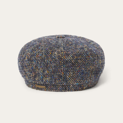 Men/Women Caps & Truckers Stetson Donegal Wool Hatteras Cap Blue Donegal