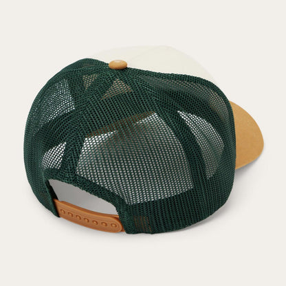 Men/Women Caps & Truckers Stetson Fishing Patch Trucker Cap Off White / Tan / Green