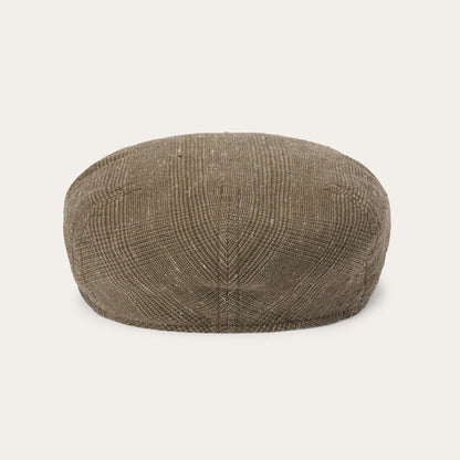 Men/Women Caps & Truckers Stetson Glen Check Linen/Silk Kent Cap Olive Check