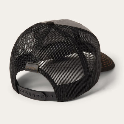 Men/Women Caps & Truckers Stetson Grey Heritage Script Trucker Cap Grey