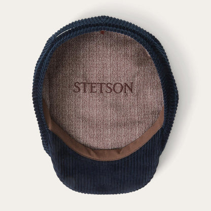 Men/Women Caps & Truckers Stetson Hatteras Cord Navy