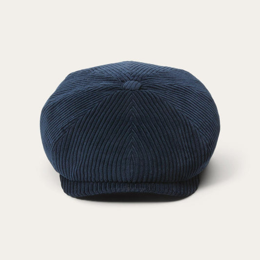Men/Women Caps & Truckers Stetson Hatteras Cord Navy