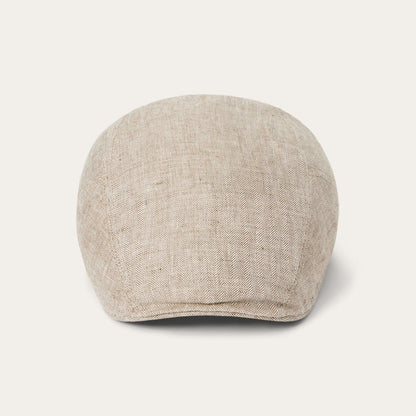 Men/Women Caps & Truckers Stetson Herringbone Linen Ivy Cap Beige Herringbone