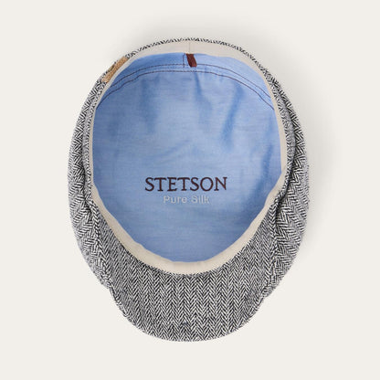 Men/Women Caps & Truckers Stetson Herringbone Silk Hatteras Black Herringbone