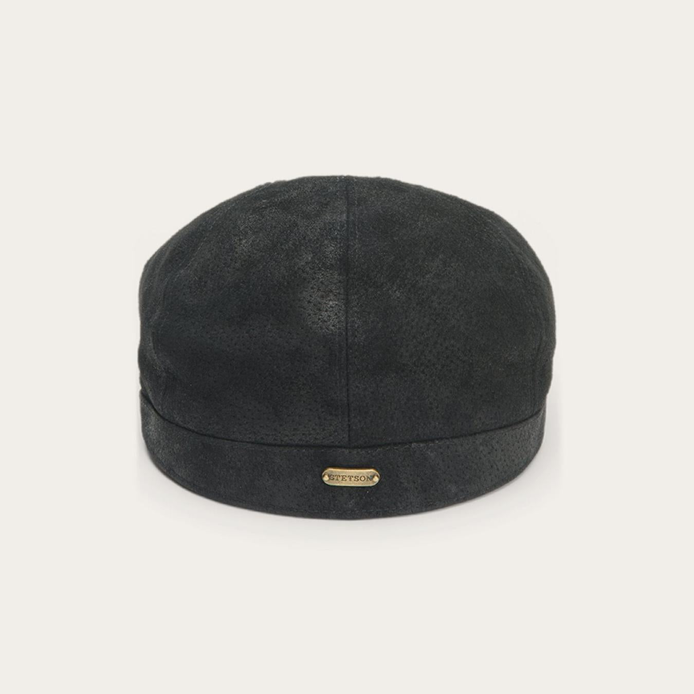 Men/Women Caps & Truckers Stetson Hood Weathered Leather Ivy Cap Black