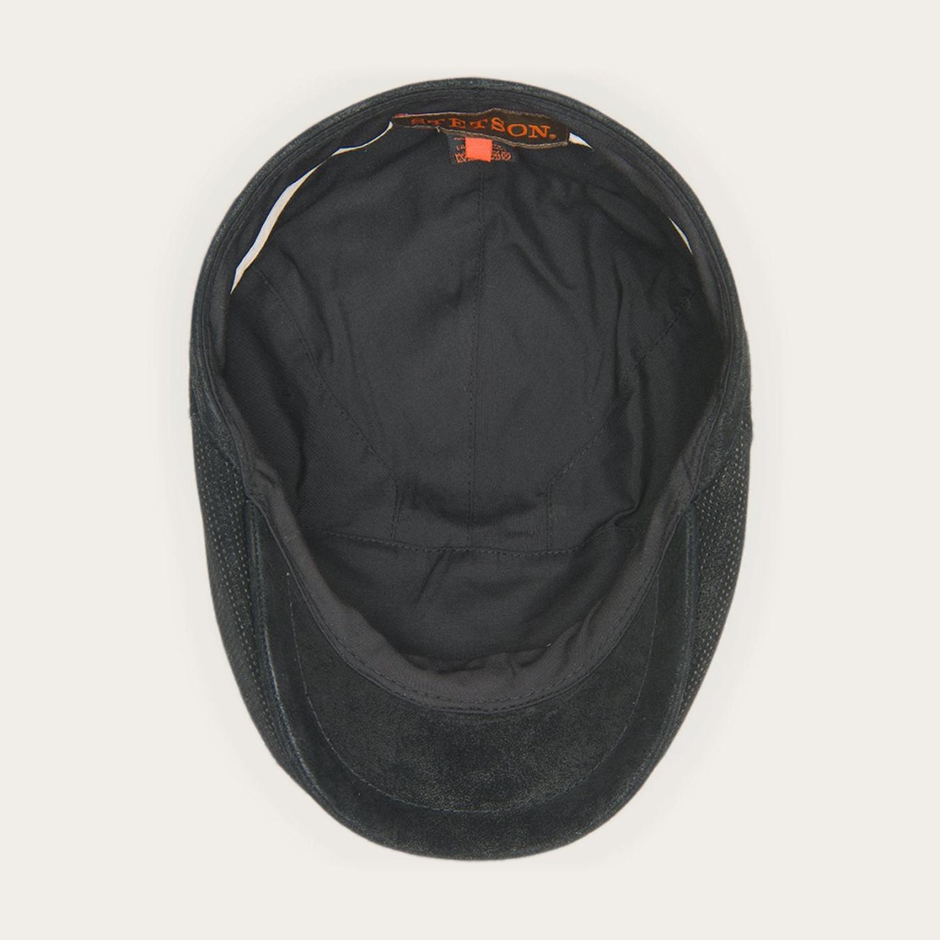 Men/Women Caps & Truckers Stetson Hood Weathered Leather Ivy Cap Black
