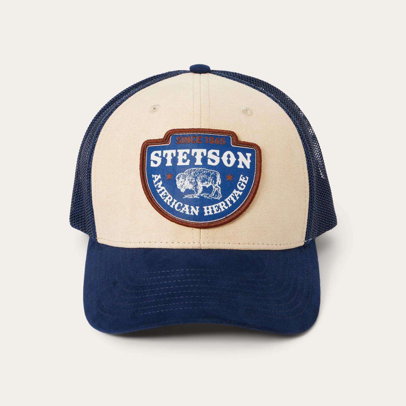 Men/Women Caps & Truckers Stetson Khaki Arrowhead Patch Trucker Cap Khaki
