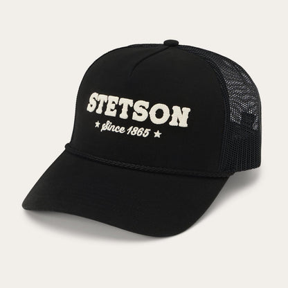Men/Women Caps & Truckers Stetson Lasso Trucker Cap Black