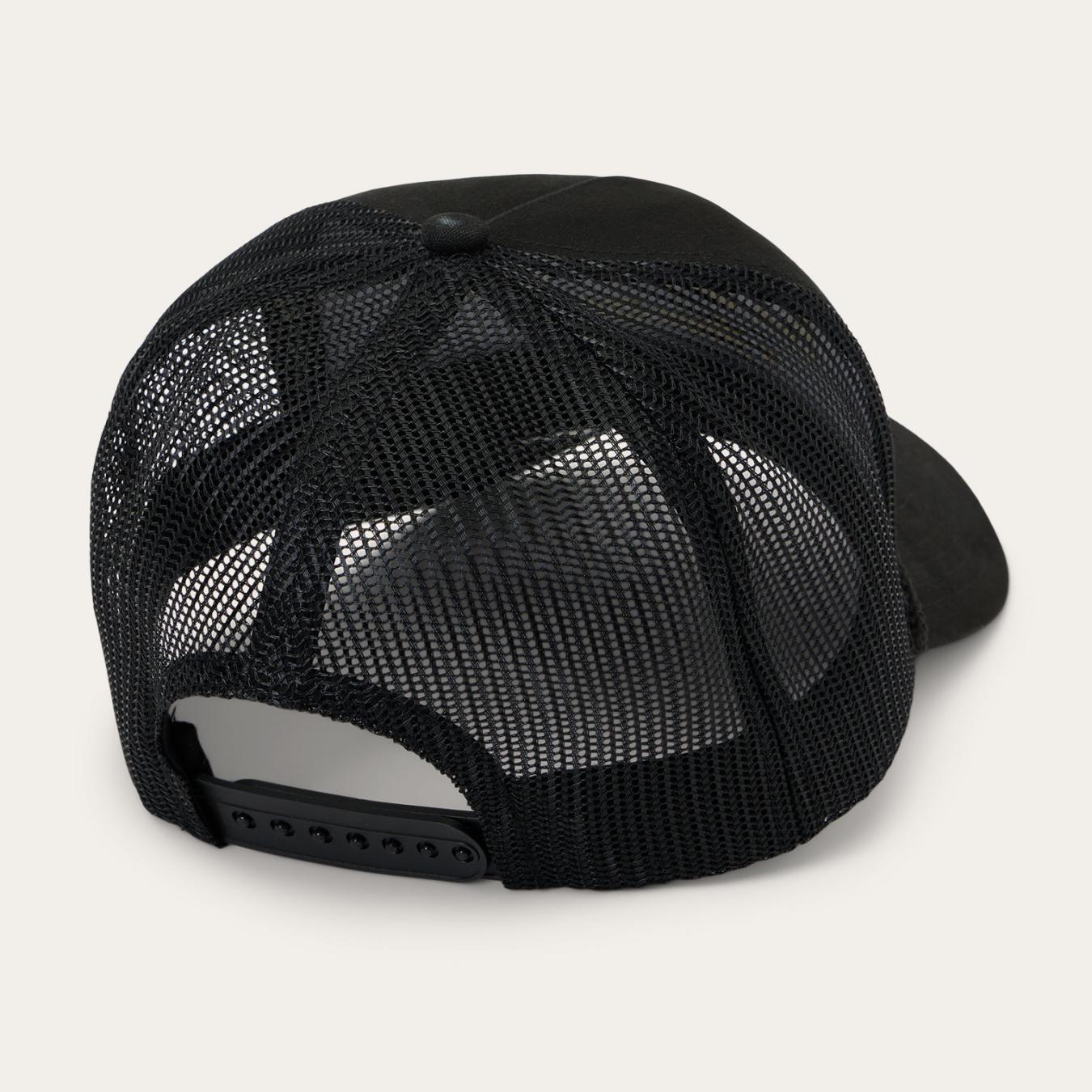 Men/Women Caps & Truckers Stetson Lasso Trucker Cap Black