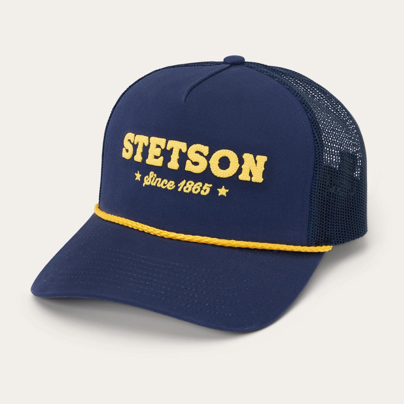 Men/Women Caps & Truckers Stetson Lasso Trucker Cap Navy