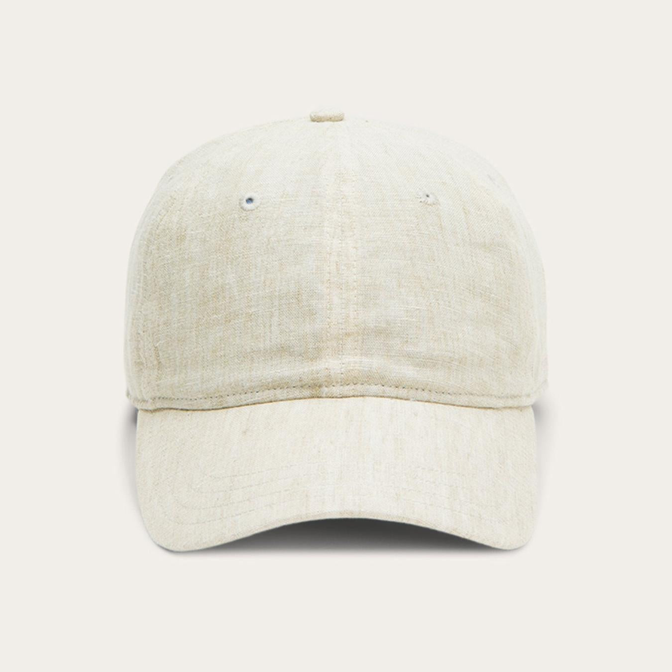 Men/Women Caps & Truckers Stetson Linen Baseball Cap Beige
